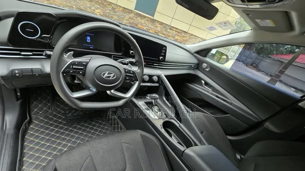 2026 Hyundai Elantra (White) for Rent – Brand New Luxury Feel
