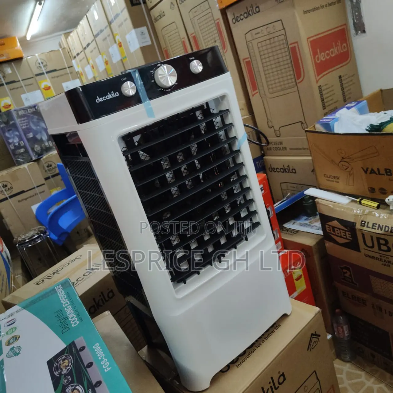 Classy High Grade Water Powered Air Cooler From Decakila