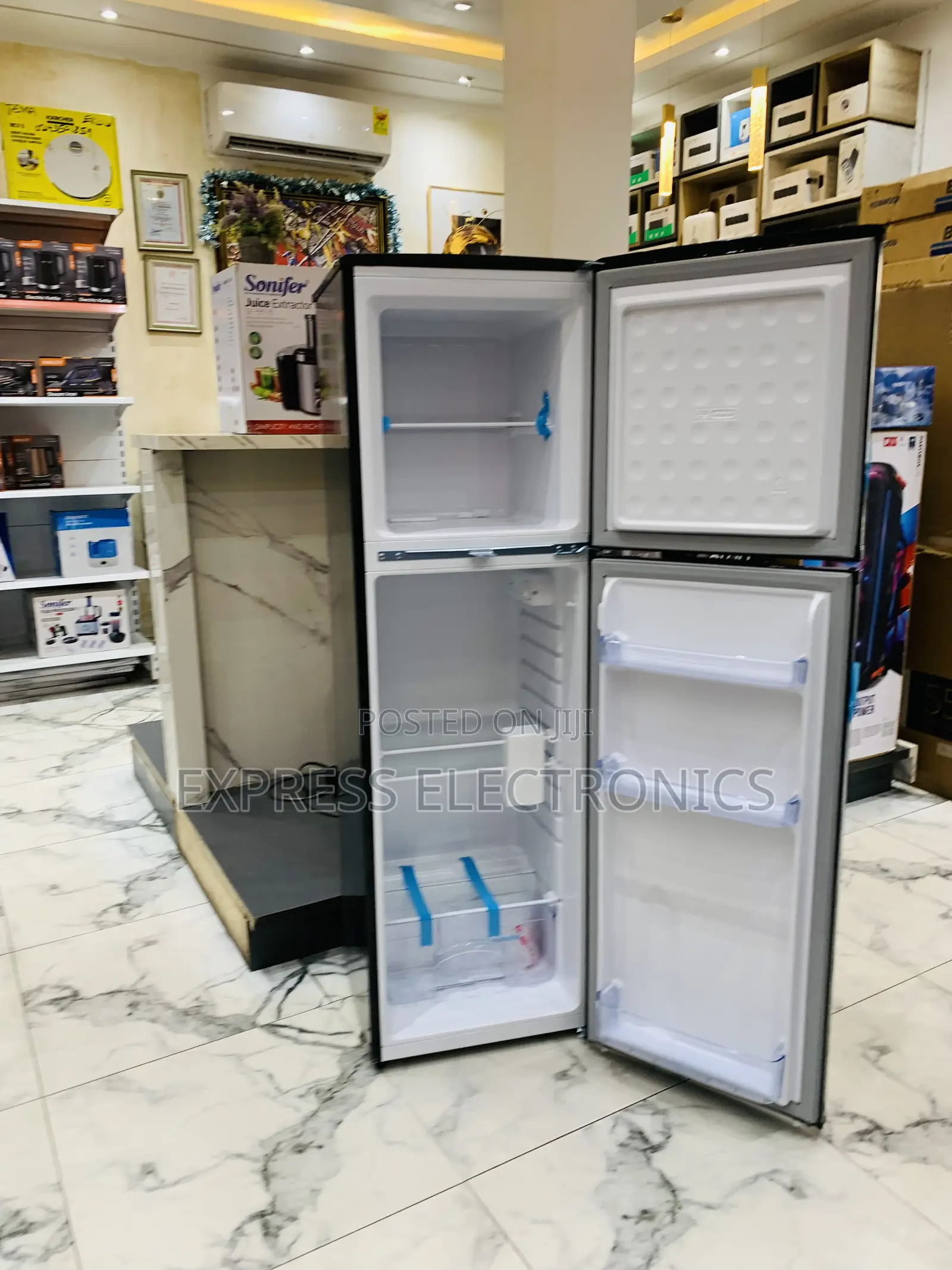 Quality Sleek Double Door Fridge Nasco Nasf2-30