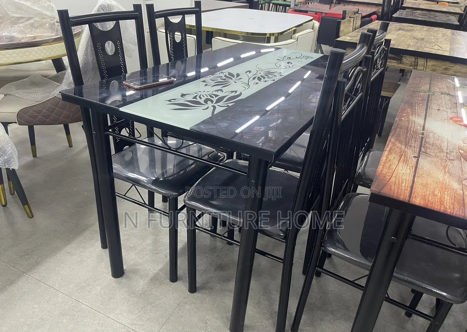 Dining Set With 4 Chairs