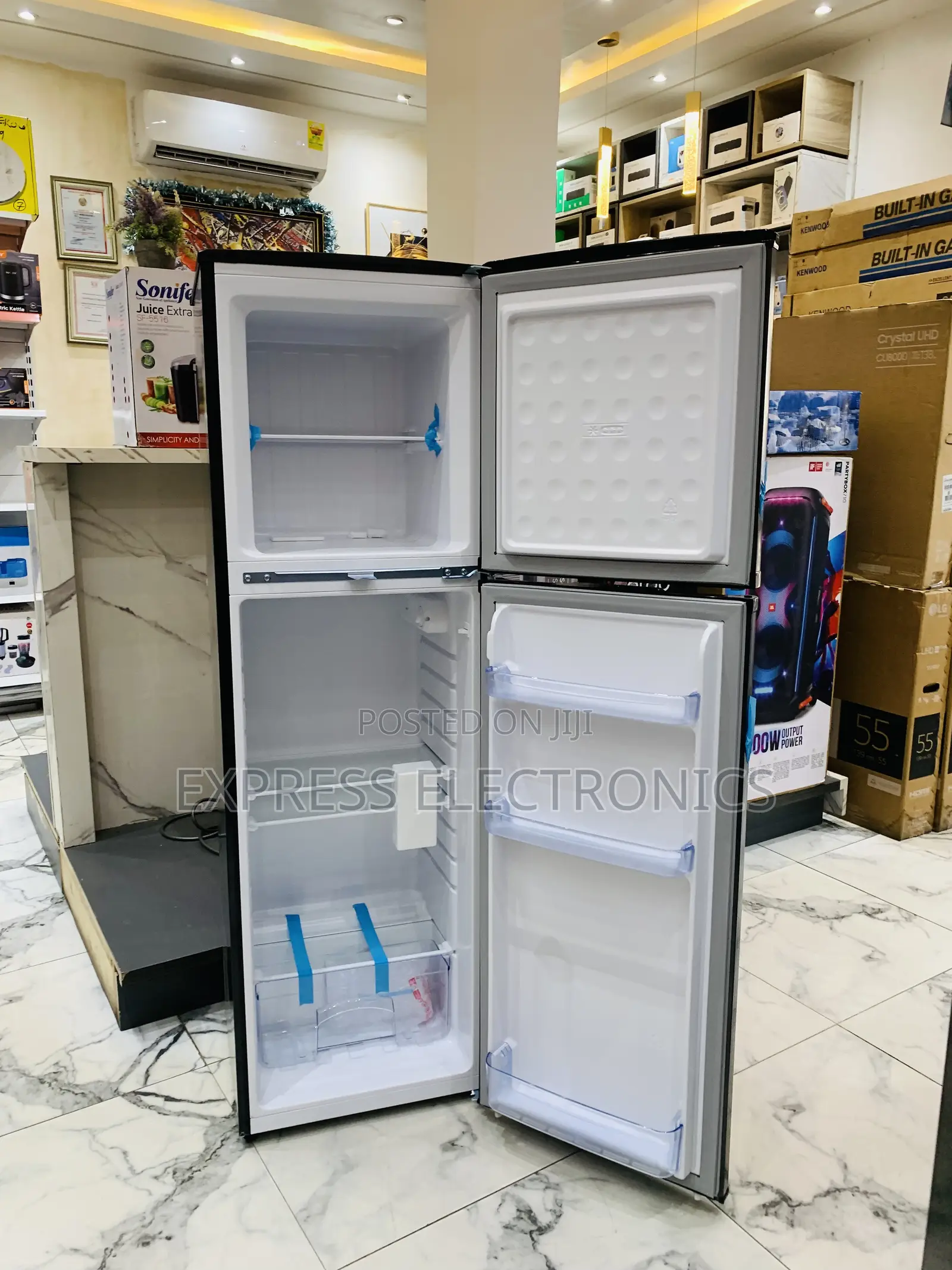 Eco Mode Double Door Fridge Nasf-30