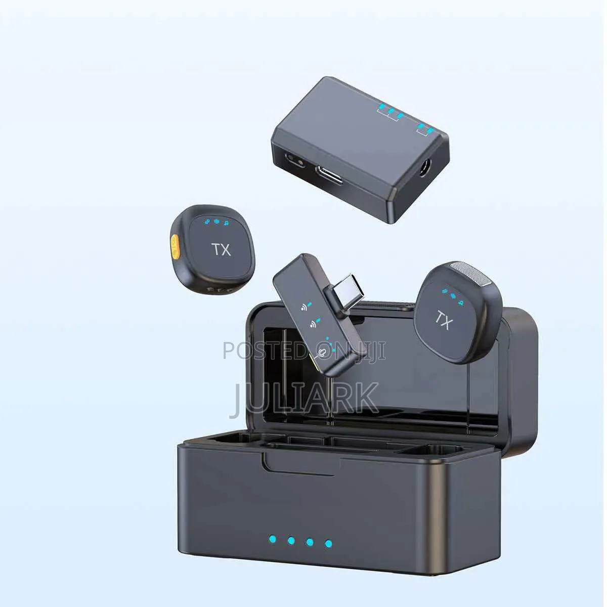 Wireless Magnetic Collar Clip Microphone