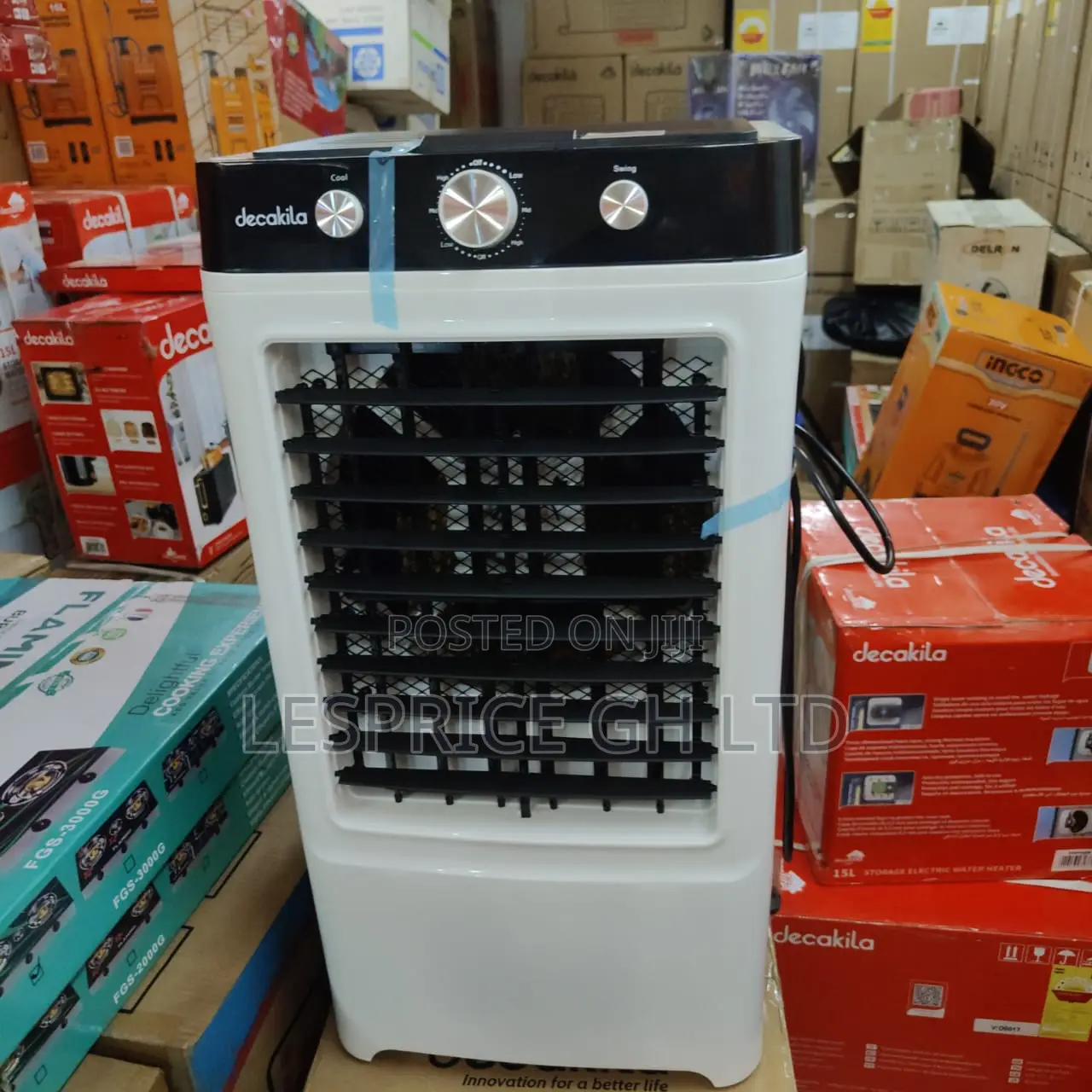 Get the Best and Most Advanced 100w Water Powered Decakila Air Cooler