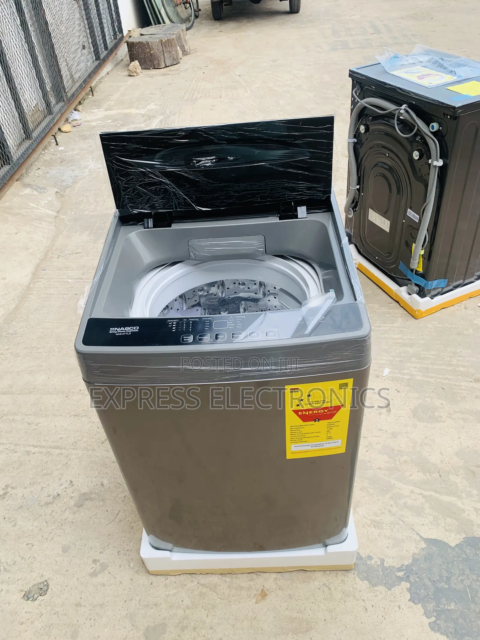 High Quality Full Auto Nasco 7kg Topload Wash and Dry Spin