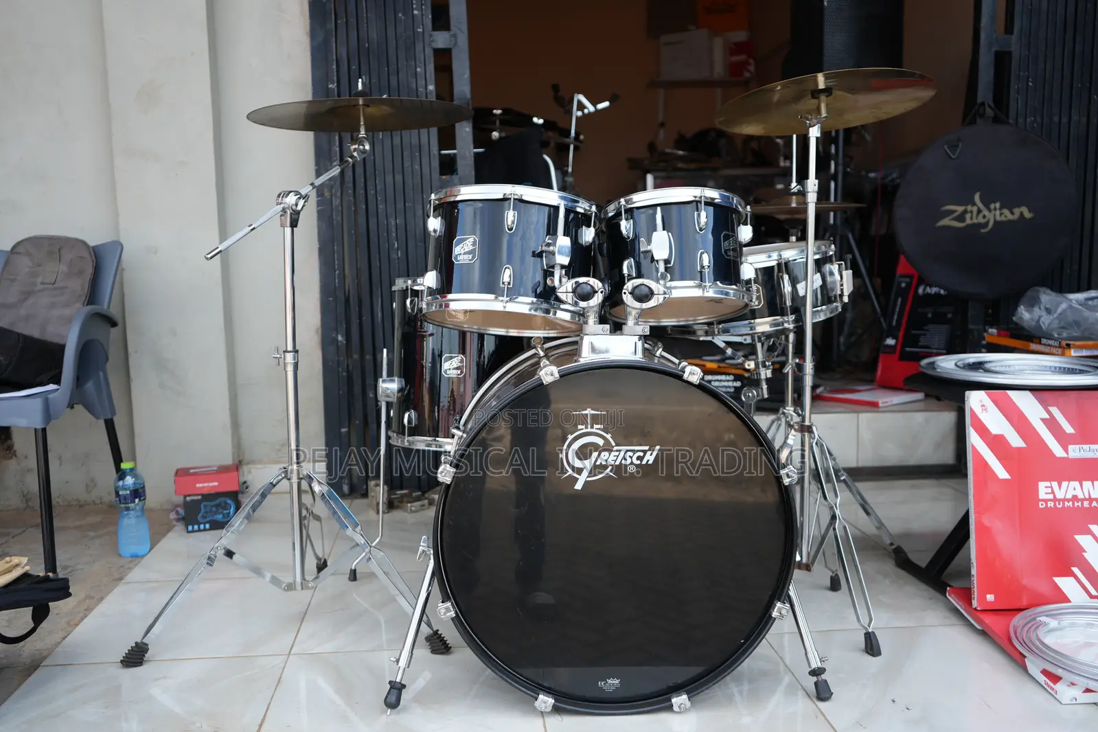 Gretsch 5-piece Drum Set – Kumasi | Ghs 10,500 (Negotiable)