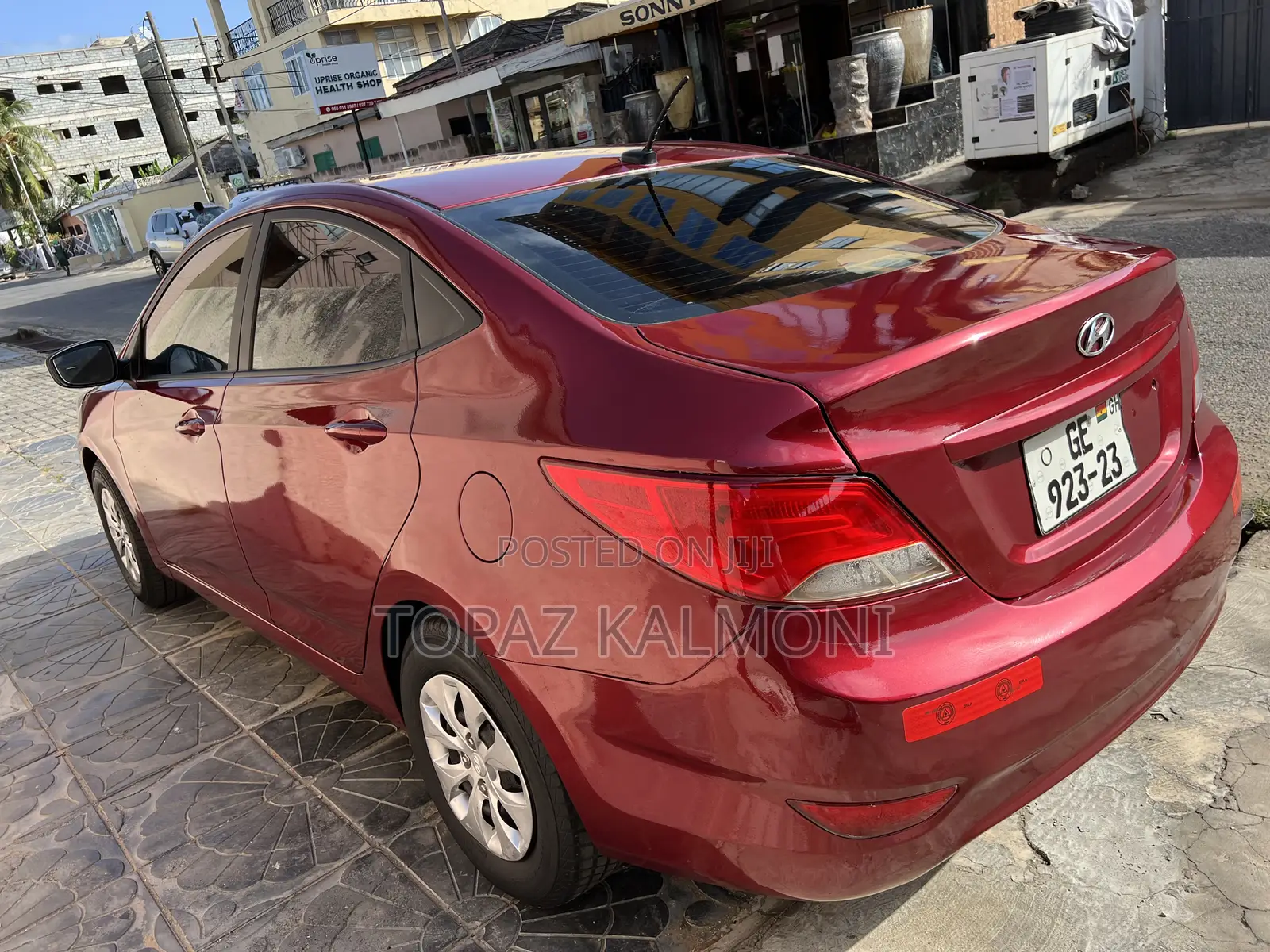 Hyundai Accent 2016 Red