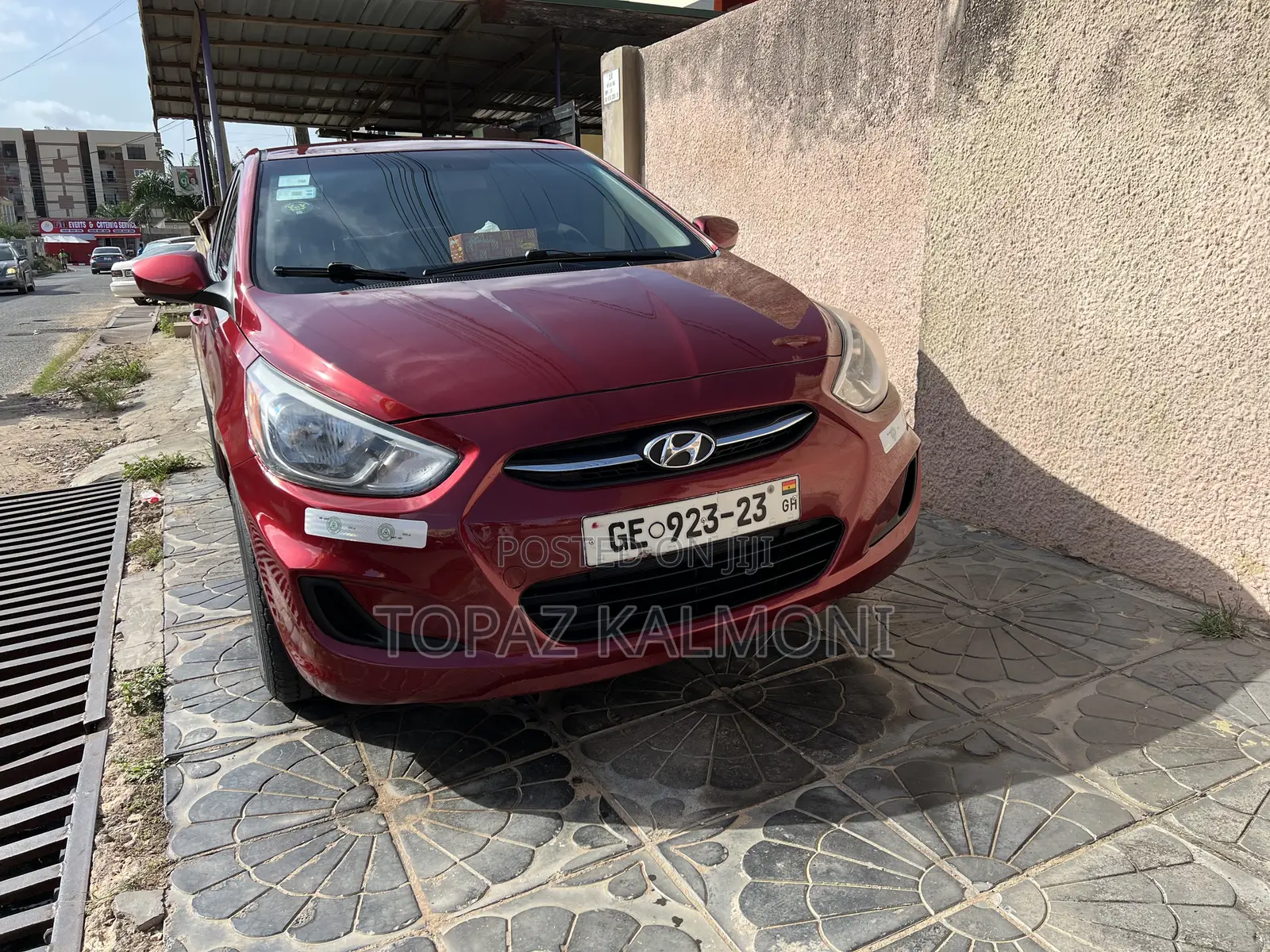 Hyundai Accent 2016 Red