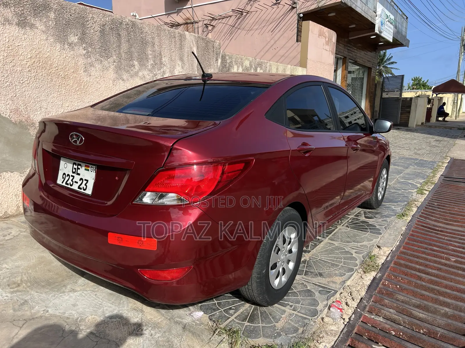 Hyundai Accent 2016 Red