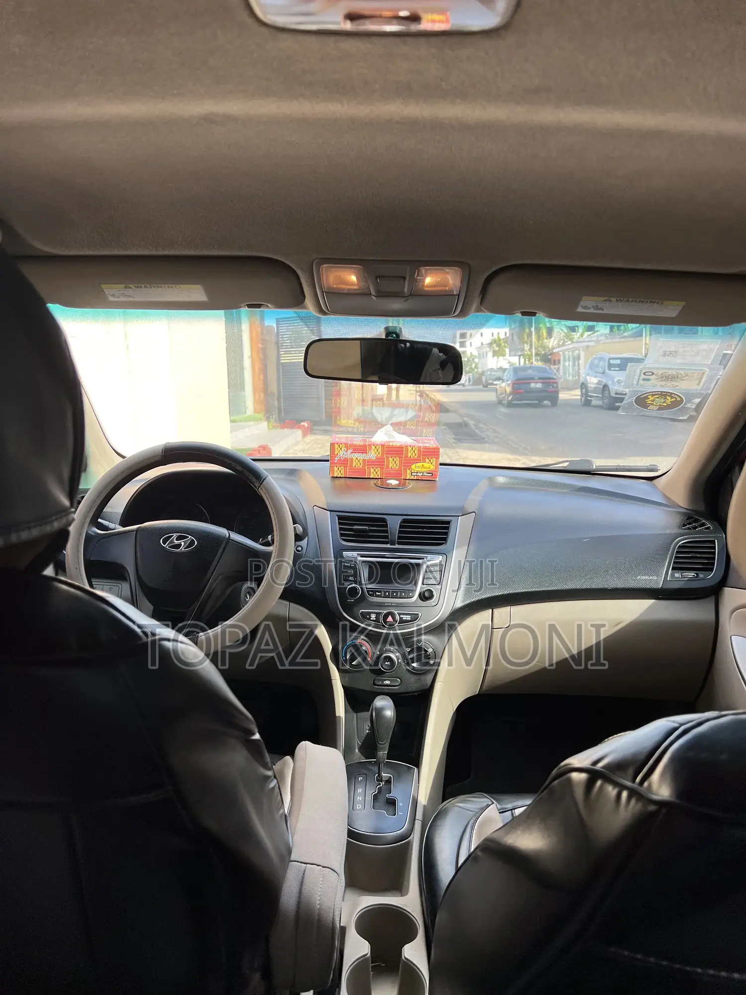 Hyundai Accent 2016 Red