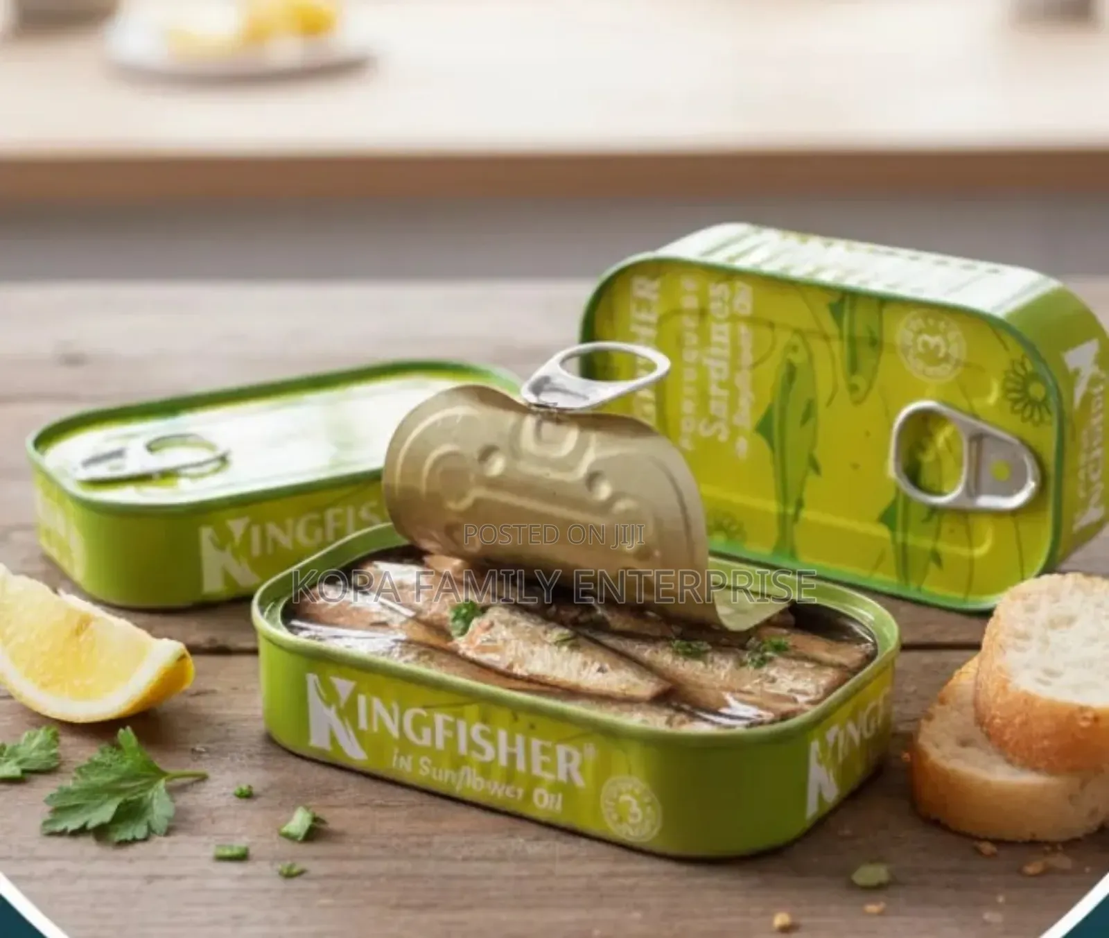 Sardines in Sunflower Oil From the Uk