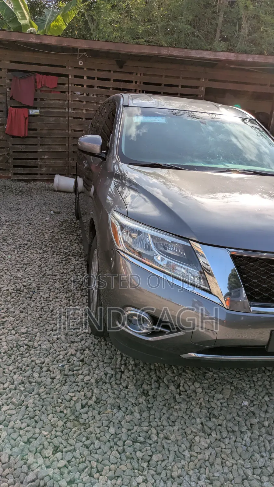 Nissan Pathfinder S 4dr SUV 4WD (3.5L 6cyl CVT) 2015 Gray