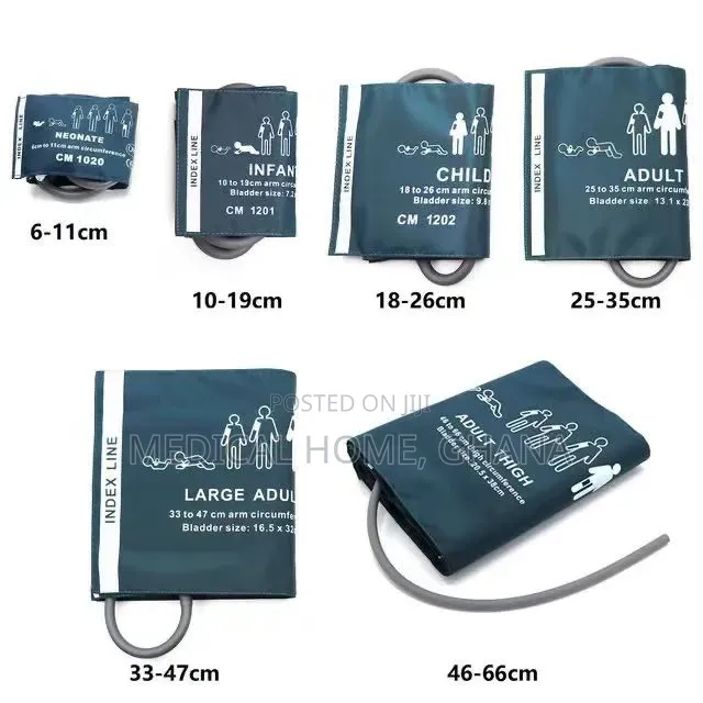 Assorted Neonate, Pediatric and Children Bp Cuffs