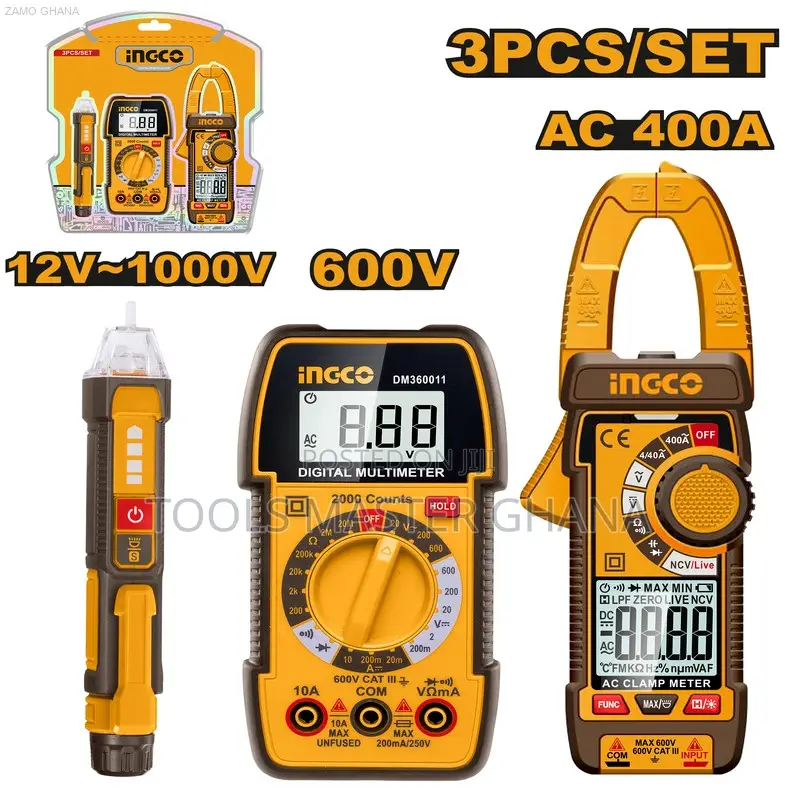 Electrical Test Kit 3pcs Set - Dm3068