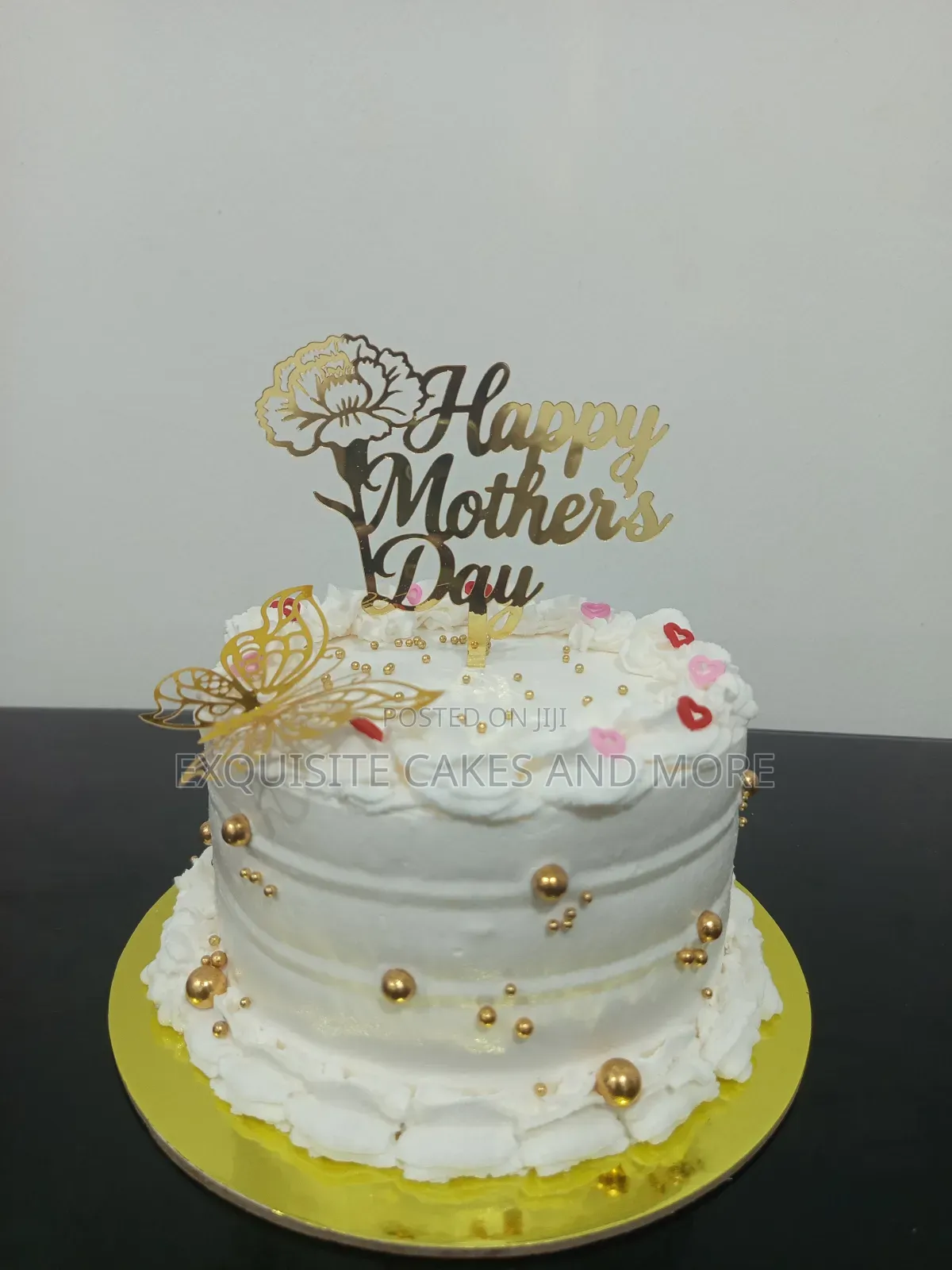 Mother's Day or Cute White Cake