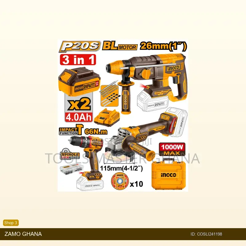Cordless 3 PCS Combo - Cosli241198