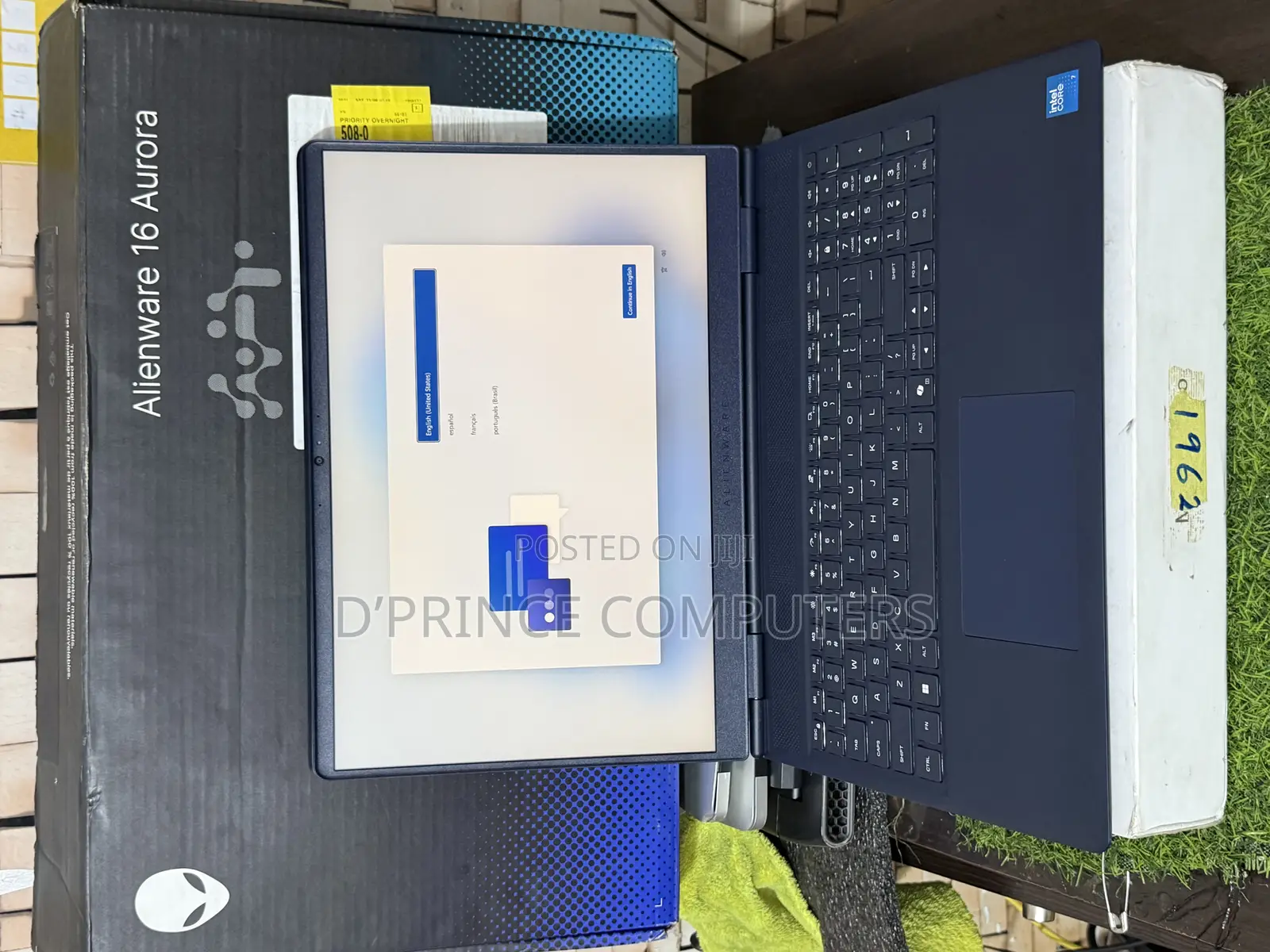New Laptop Alienware 16 Aurora 16GB Intel Core 7 SSD 1T