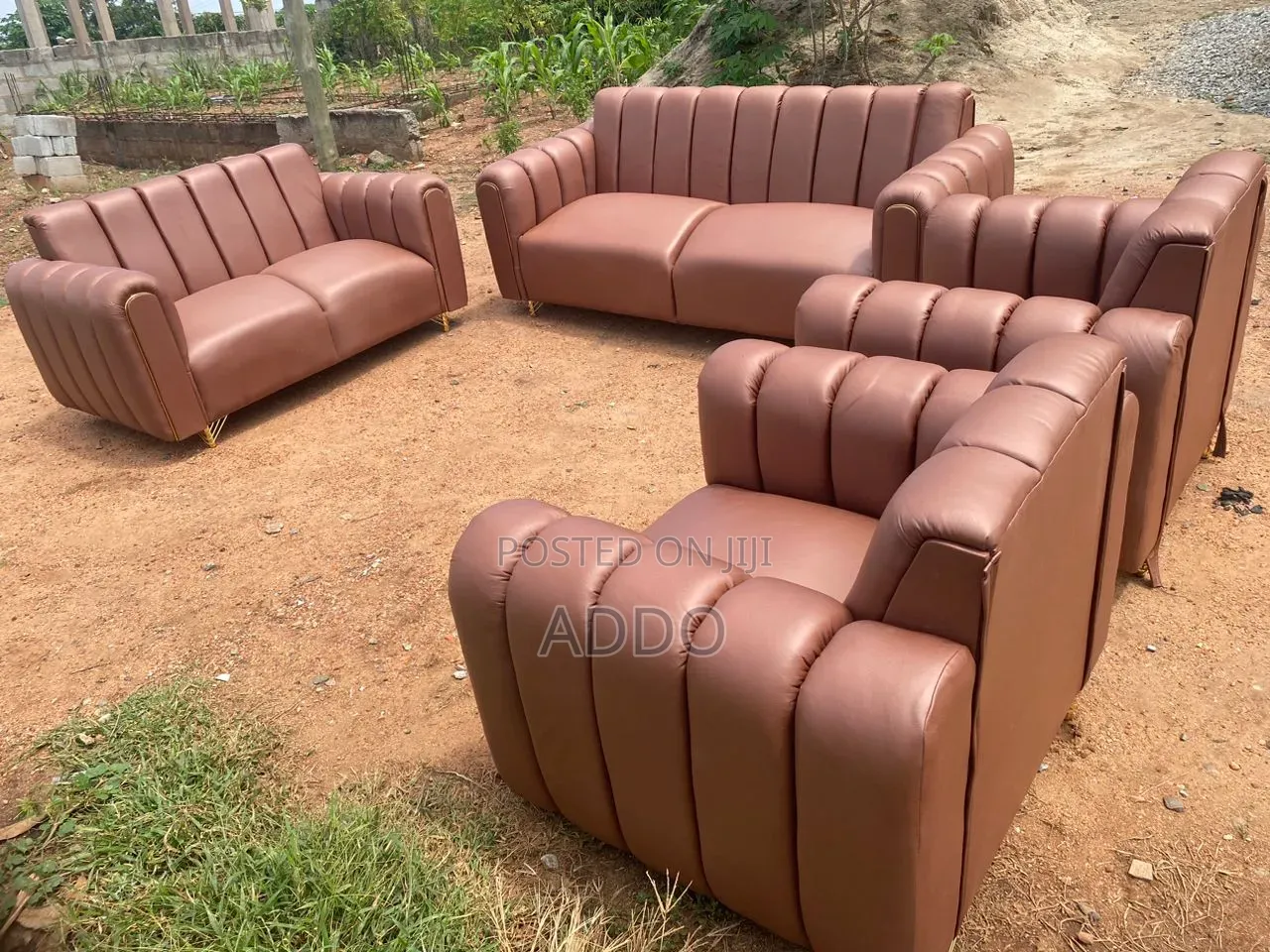 Full Set Sofa Italian Leather for Sale
