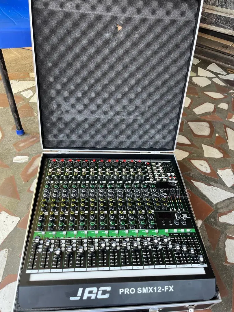 Jac Pro Smx12-Fx 12 Channel Audio Mixer