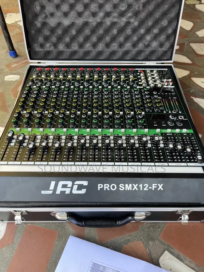 Jac Pro Smx12-Fx 12 Channel Audio Mixer
