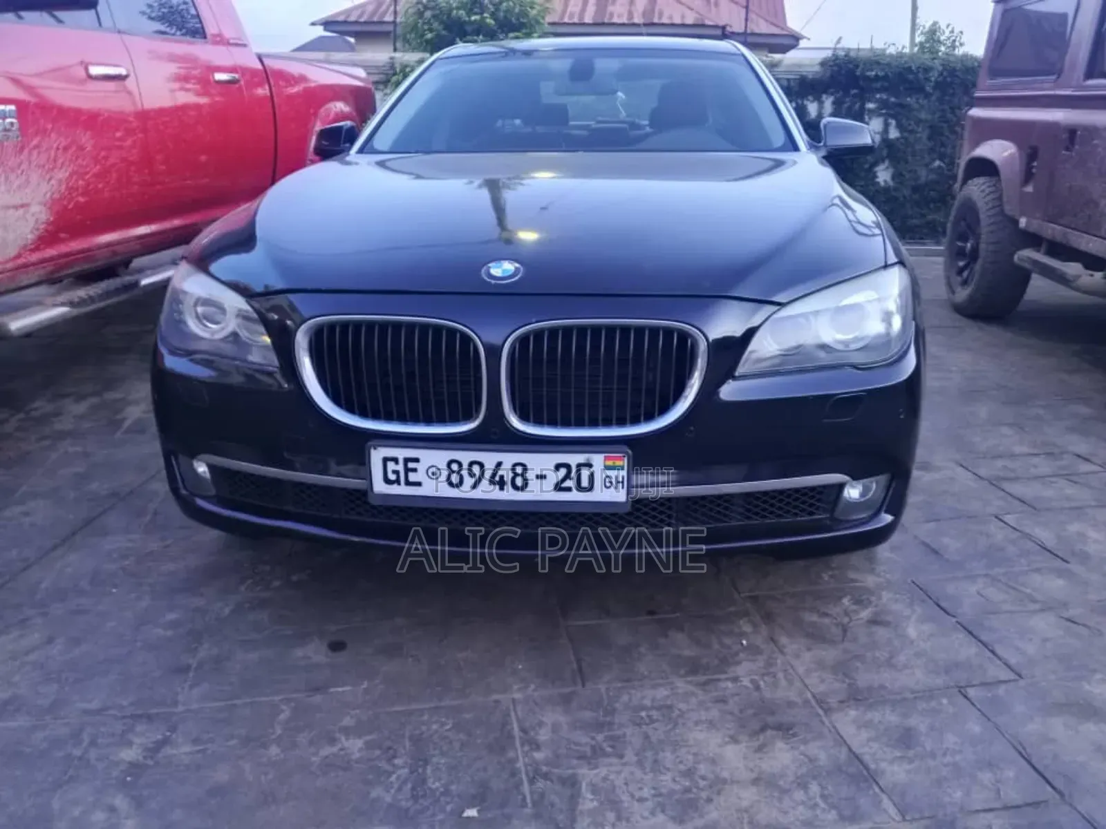 BMW 7 Series 740Li 4dr Sedan (3.0L 6cyl Turbo 8A) 2015 Black