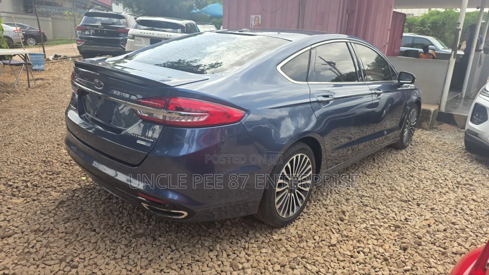 Ford Fusion Titanium AWD 2019 Blue