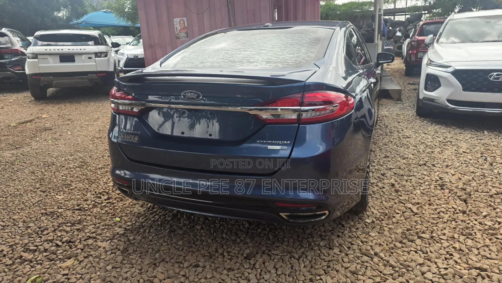 Ford Fusion Titanium AWD 2019 Blue