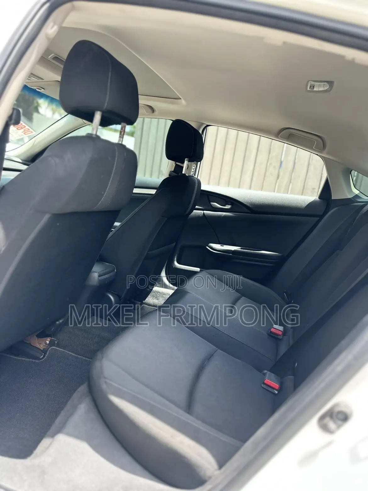Honda Civic EX 4dr Sedan (1.5L 4cyl) 2016 White