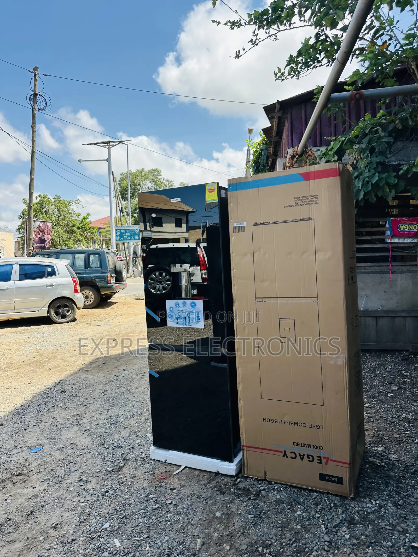 Quality Sleek Black Double Four Fridge Lagacy 311l
