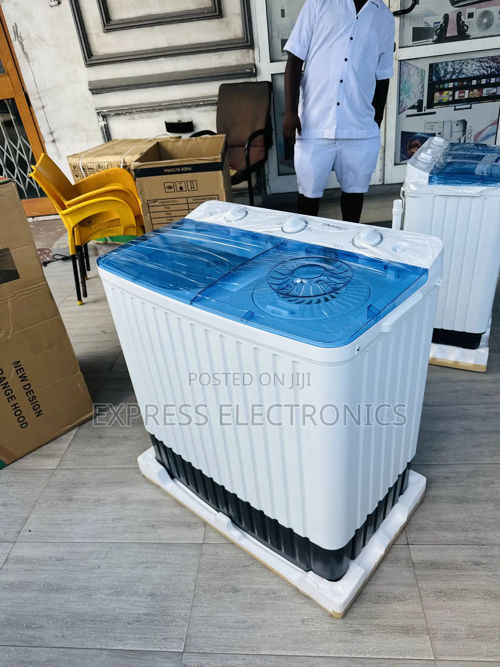Call and Order for Nasco 10kg Topload Twintub.