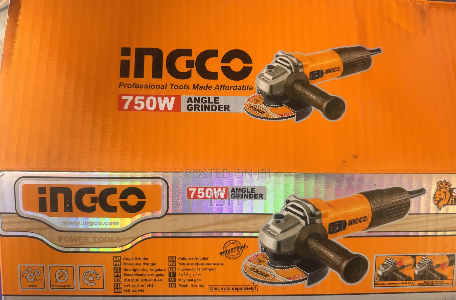Ingco Cutting / Grinding Machine 750w