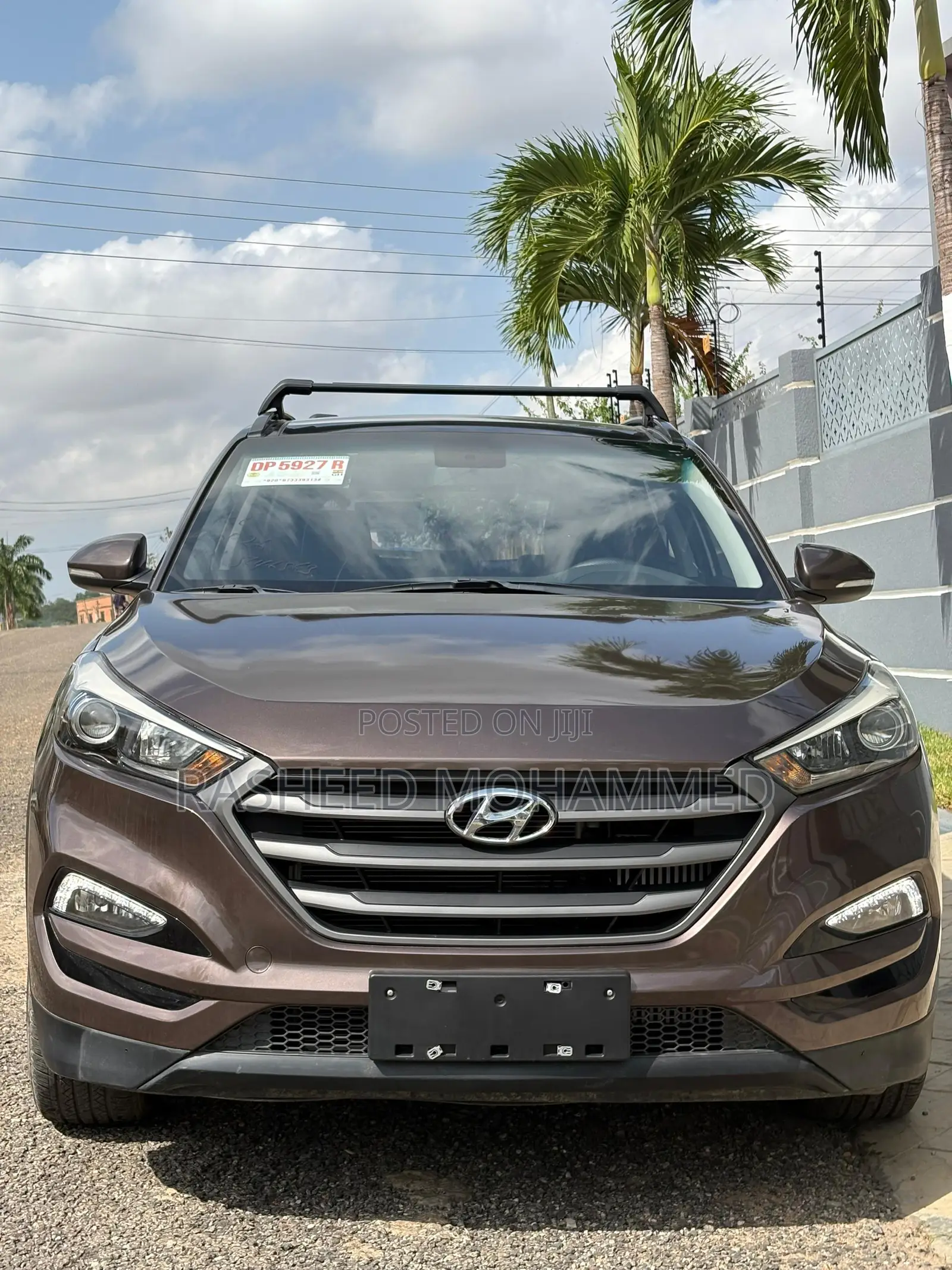 Hyundai Tucson Limited AWD 2017 Brown