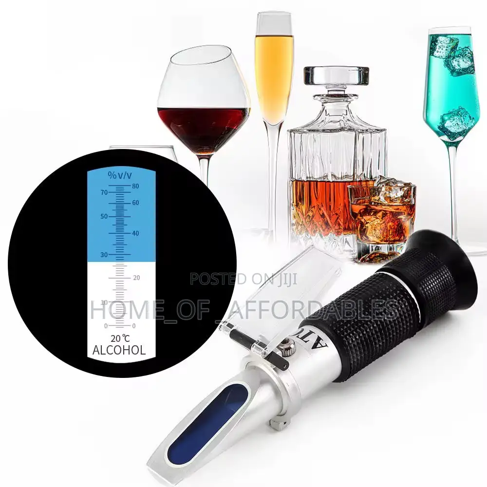 Alcohol Refractometer 0-80%