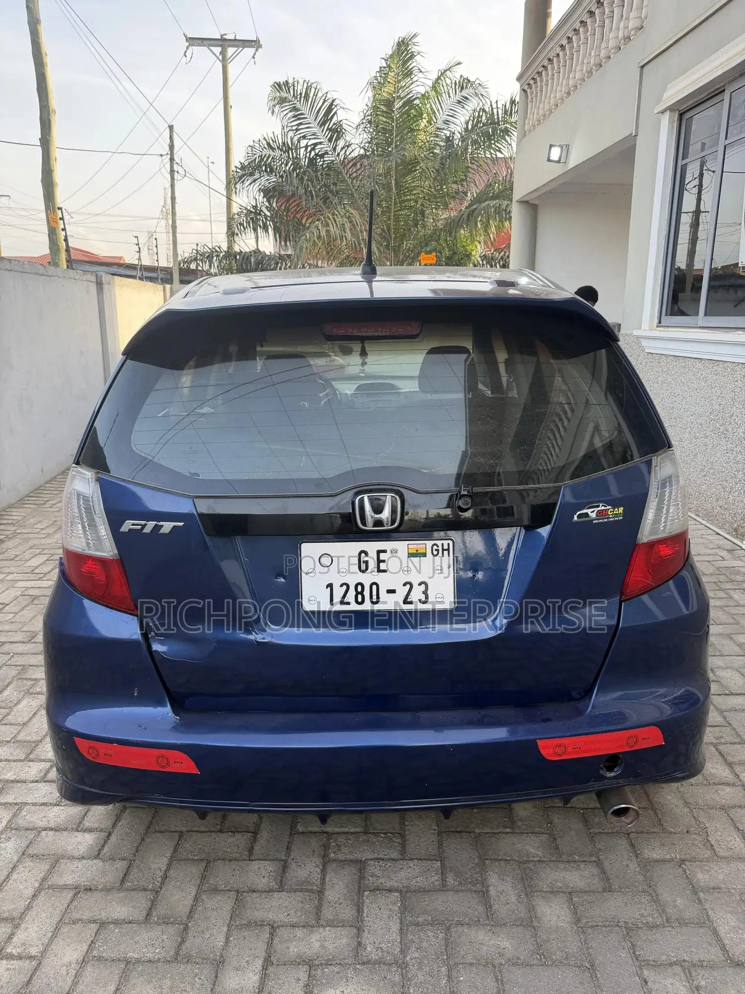 Honda Fit Sport Automatic 2011 Blue