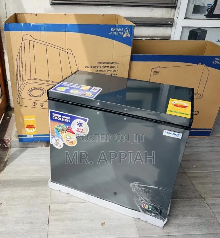 Eco-Friendly Nasco 150liters Single Door Chest Freezer(Nas200fl) 