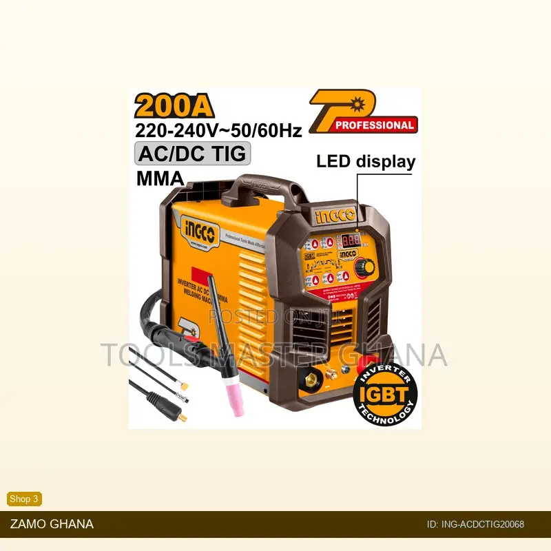 Inverter Ac Dc Tig/Mma Welding - Ing-Acdctig20068