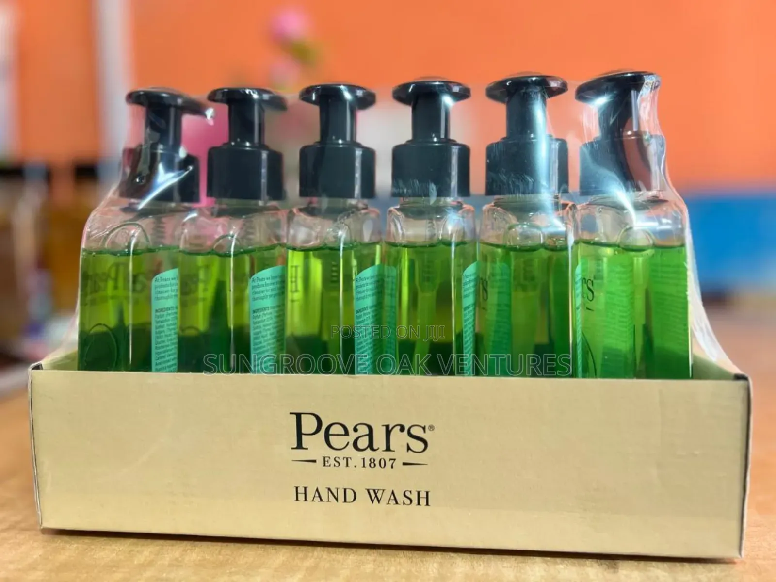 Pears Pure and Gentle Hand Wash 1*6 250ml