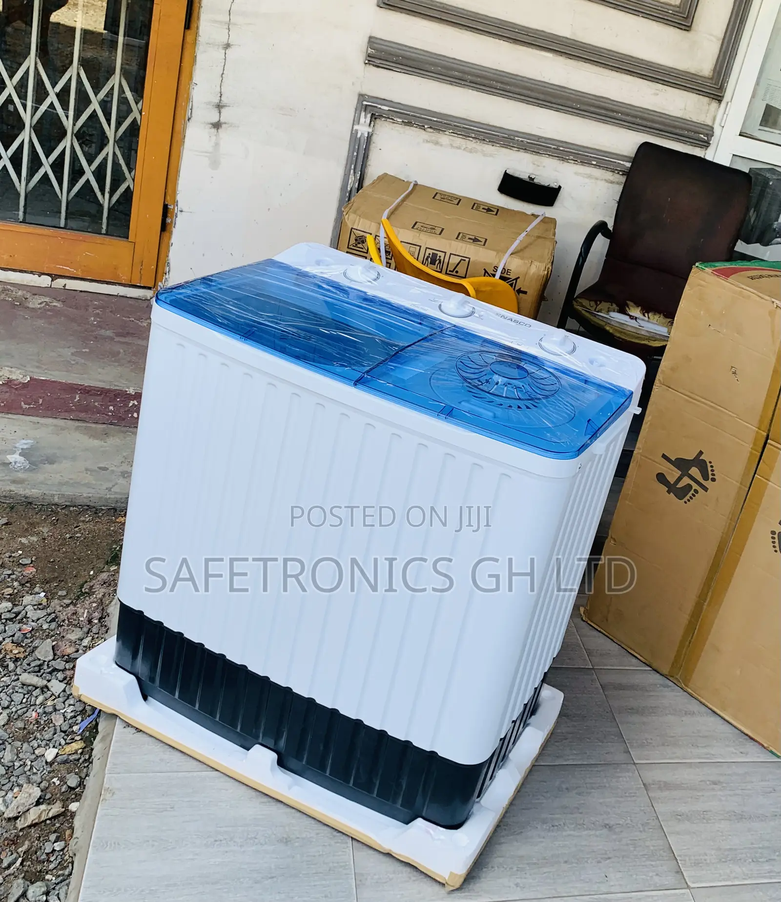 Just Buy Nasco 10kg Semi-Auto Washing Machine Top-Load Twin-Tub