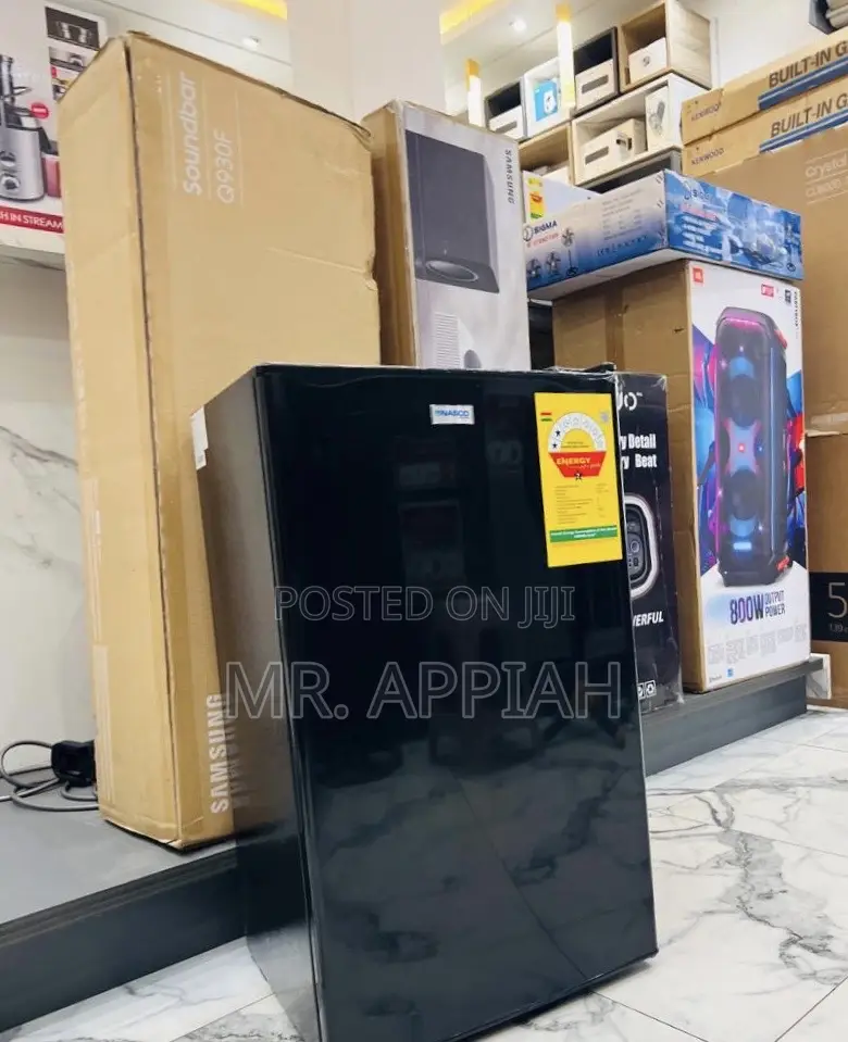Durable Nasco Nasf1-110fl Table Top Refrigerator(92liters)Black.