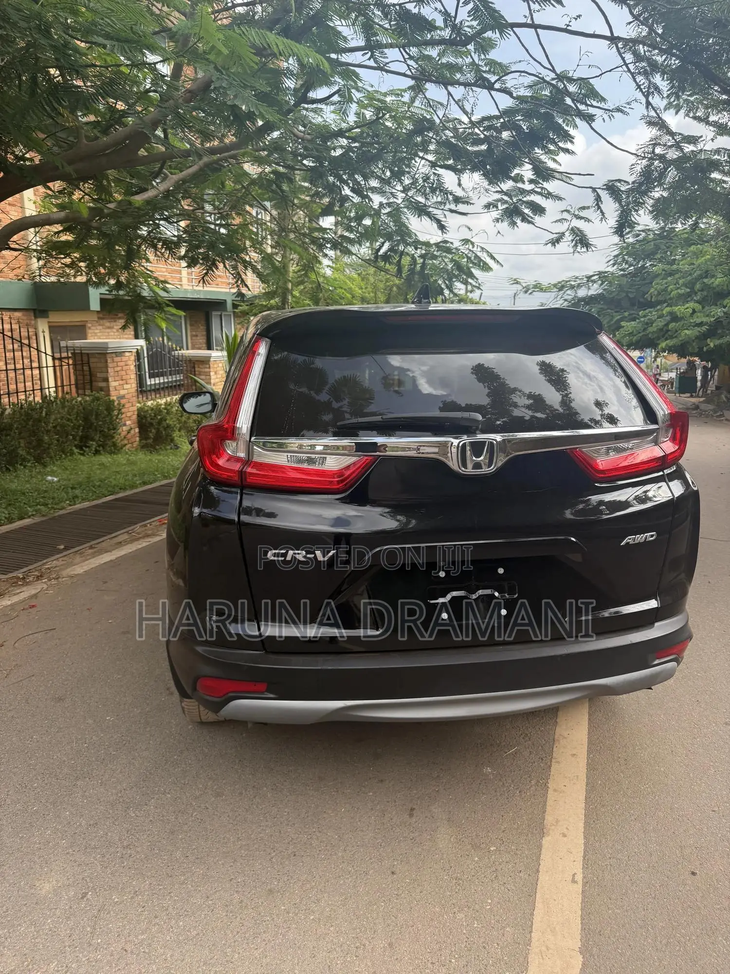 Honda CR-V EX AWD 2018 Black