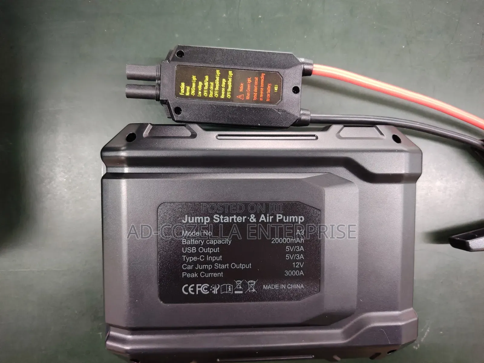 Jump-Start and Pressure Pump