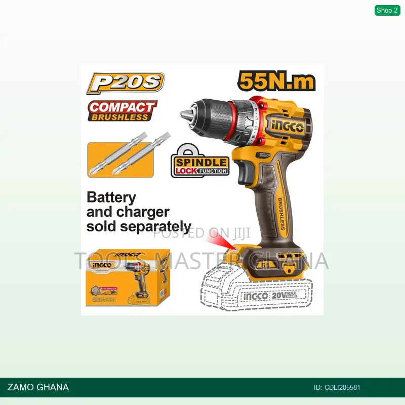 Compact Brushless Cordless - Cdli205581