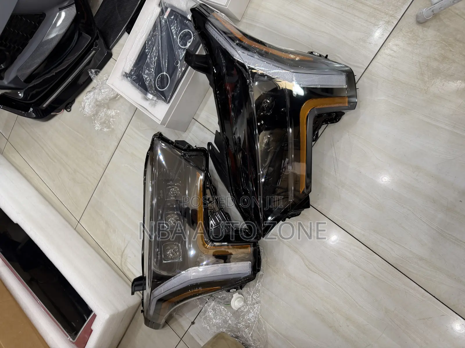 Toyota Tundra 2022-25 Full Led Head Light Pair