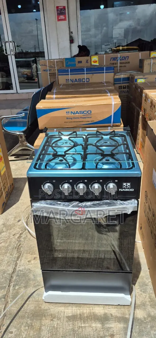 50 by 50 Nasco 4 Burners and Oven