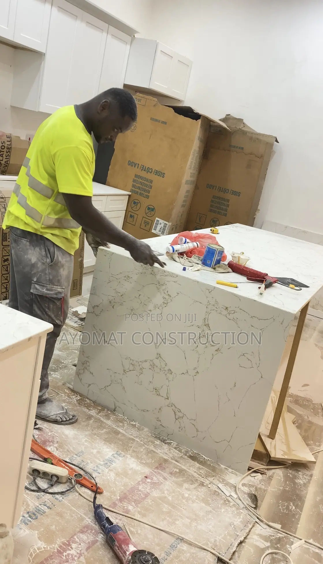 Granite and Quartz Slabs Fabrication Installation Sales