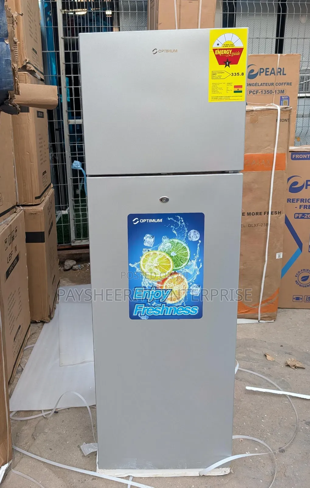Optimum 260l Refrigerator
Top Freezer Fridge Ghc3200