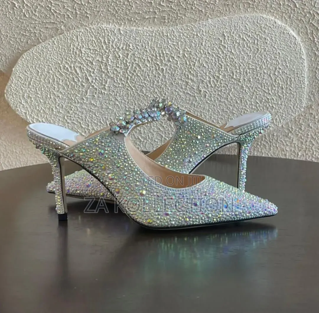 Ladies Heeled Slippers
