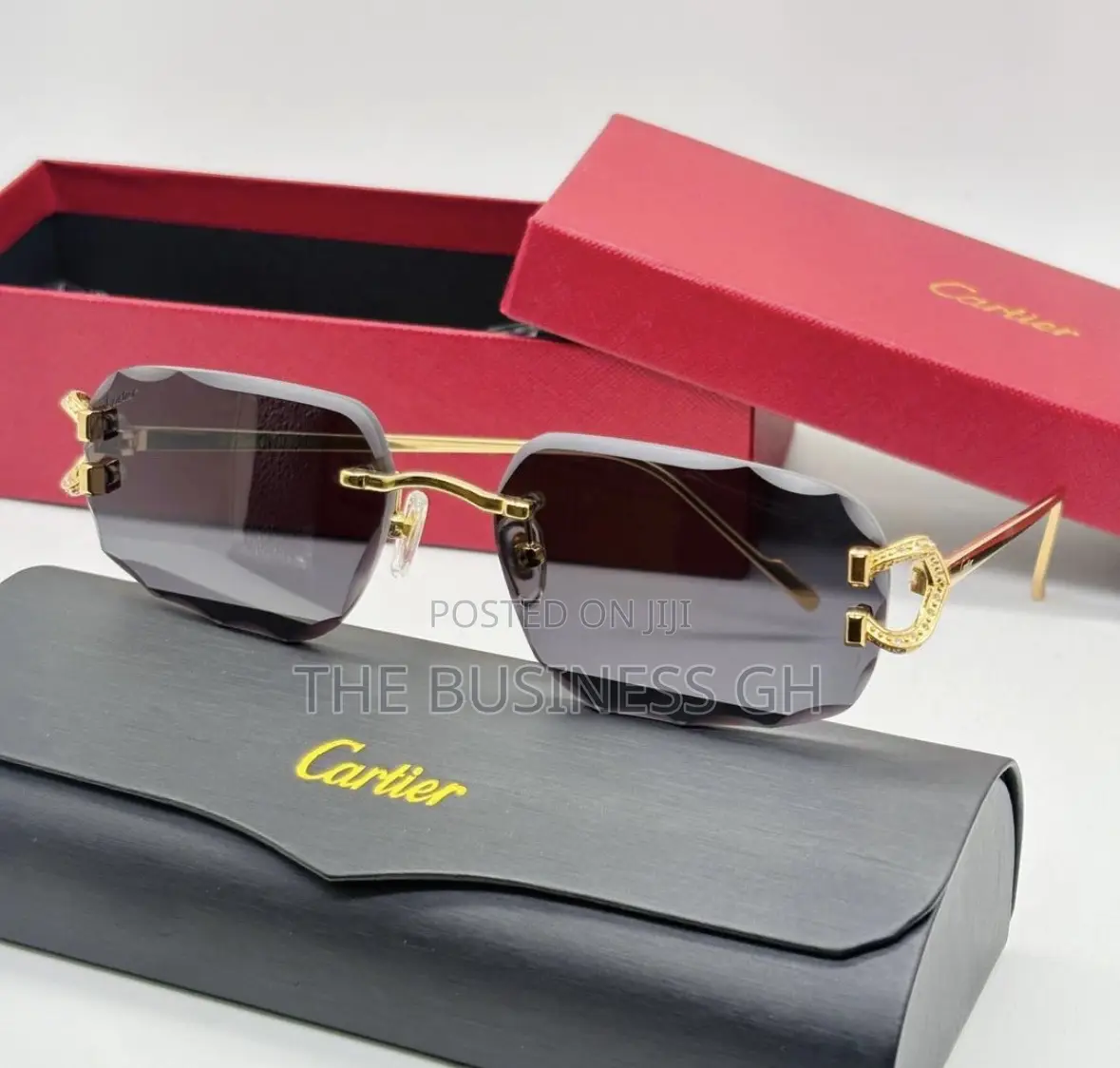 Cartier Rimless Sunglasses