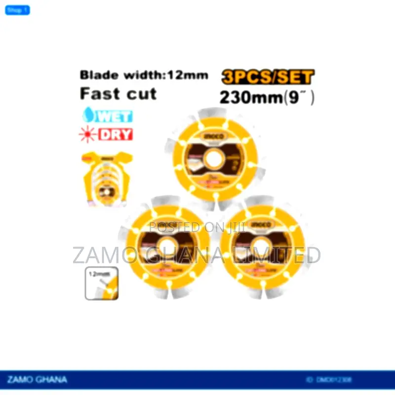 3 PCS Dry Diamond Disc Set - Dmd012308