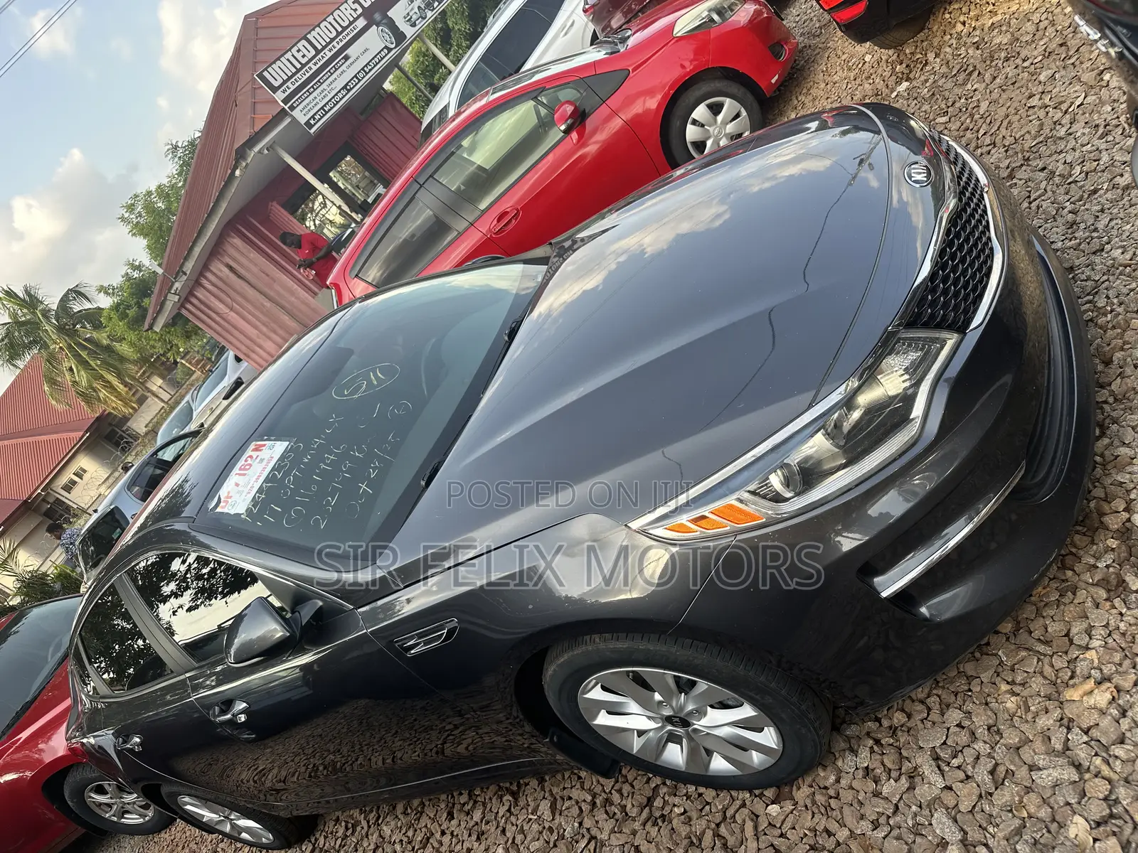Kia Optima SXL Turbo Sedan FWD (2.0L 4cyl 6A) 2017 Gray