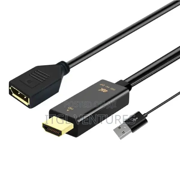 Hd/M+Usb2.0/M To Dp/M Cable